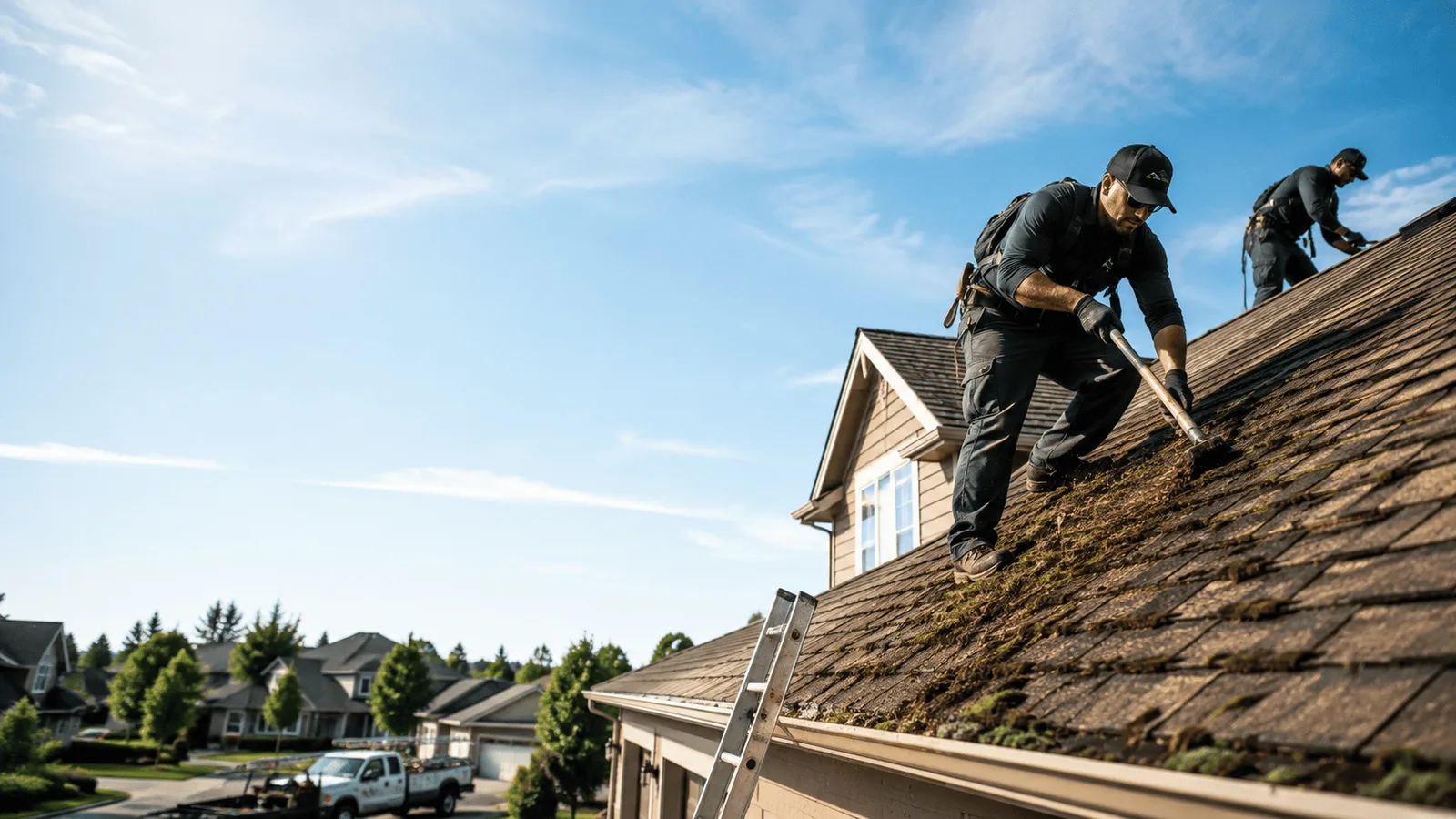 Roof Moss Removal in Hamilton, TX near me